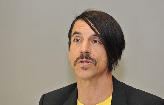 Red Hot Chili Peppers – Anthony Kiedis und Josh Klinghoffer beim Interview im Kölner Hyatt Hotel. – Anthony Kiedis