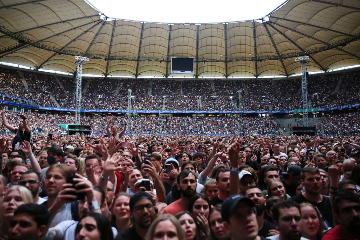 Red Hot Chili Peppers – Begeisterung soweit das Auge reicht.