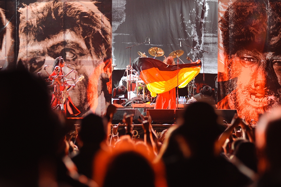 Rob Zombie rockt den Ring. – Rob Zombie, Rock Am Ring 2011.