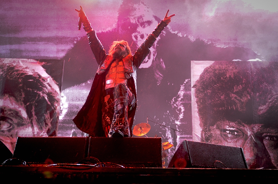 Rob Zombie rockt den Ring. – Rob Zombie, Rock Am Ring 2011.