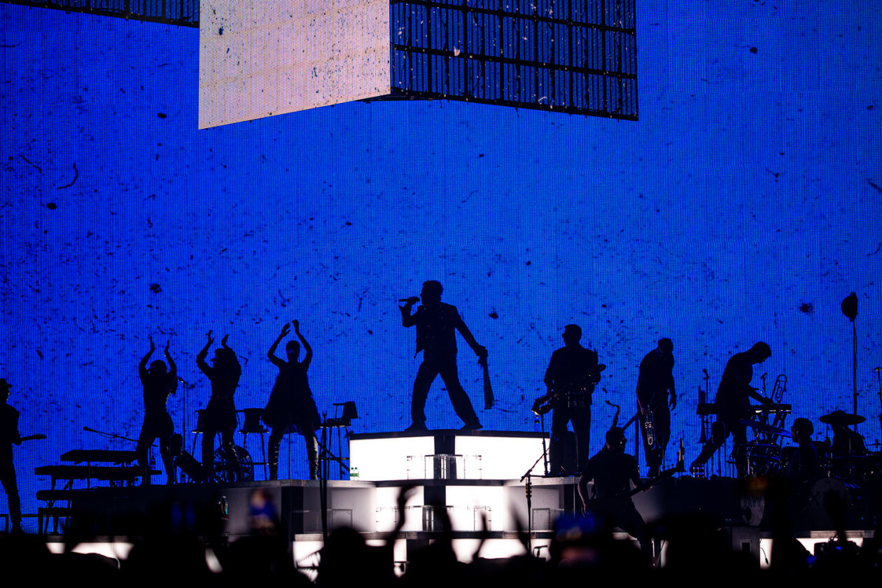 Pop-Spektakel in der Hauptstadt: Der britische Popstar begeistert seine Fans. – Robbie Williams.
