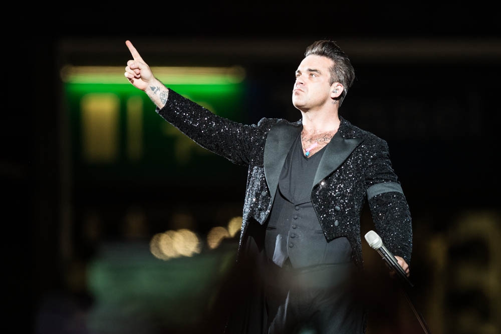 Robbie vor 50.000 Zuschauern auf Schalke. – Robbie Williams, Gelsenkirchen 2013