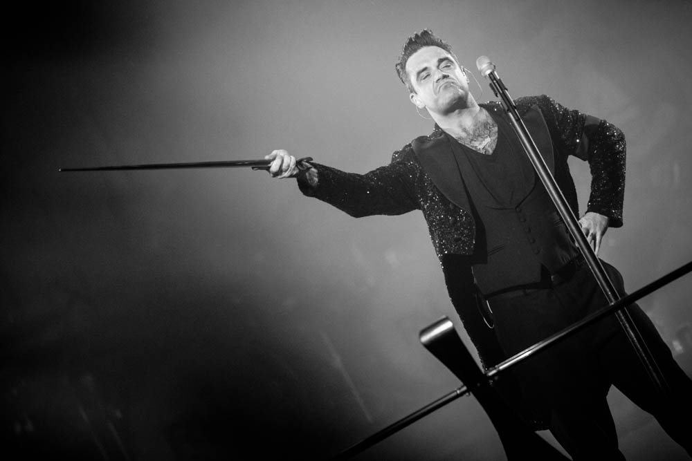 Robbie vor 50.000 Zuschauern auf Schalke. – Robbie Williams, Gelsenkirchen 2013