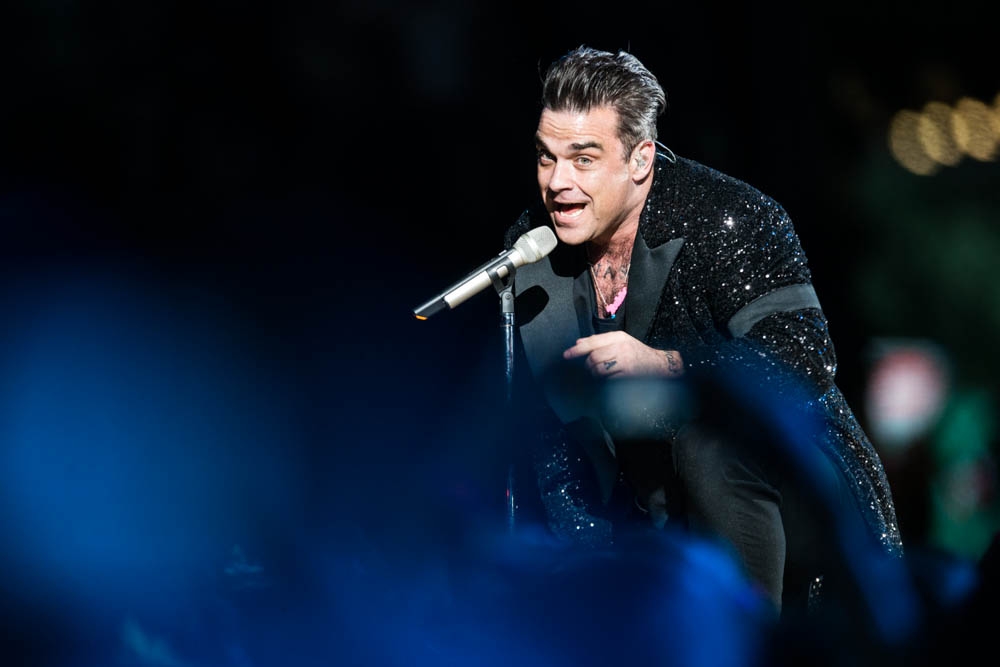 Robbie vor 50.000 Zuschauern auf Schalke. – Robbie Williams, Gelsenkirchen 2013