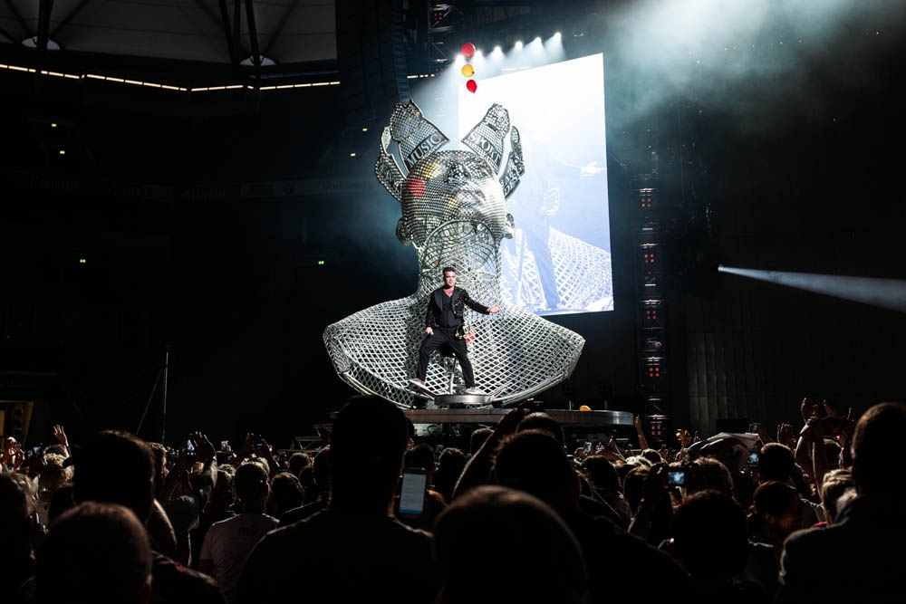 Robbie vor 50.000 Zuschauern auf Schalke. – Robbie Williams, Gelsenkirchen 2013