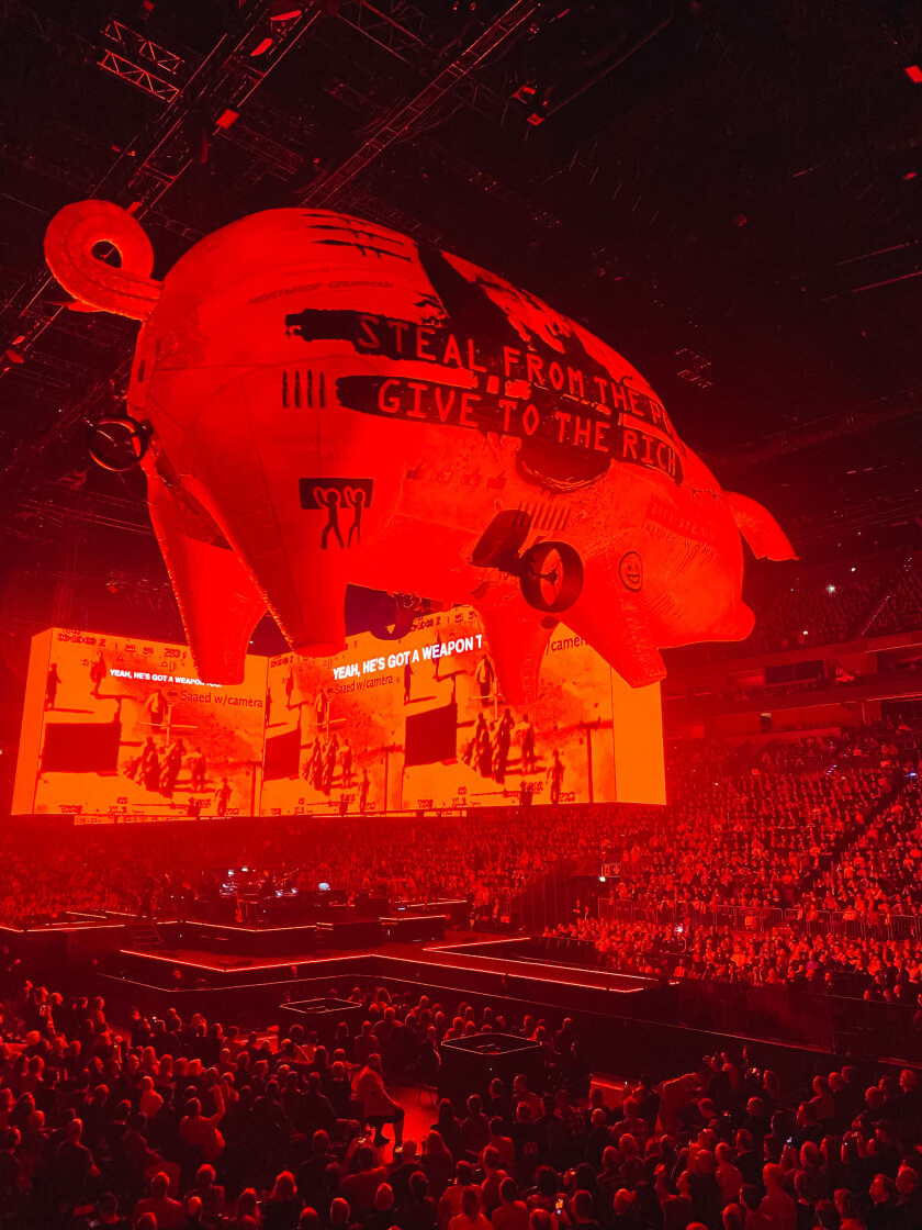 Pink Floyd-Hits und Demos in Köln. – Roger Waters.