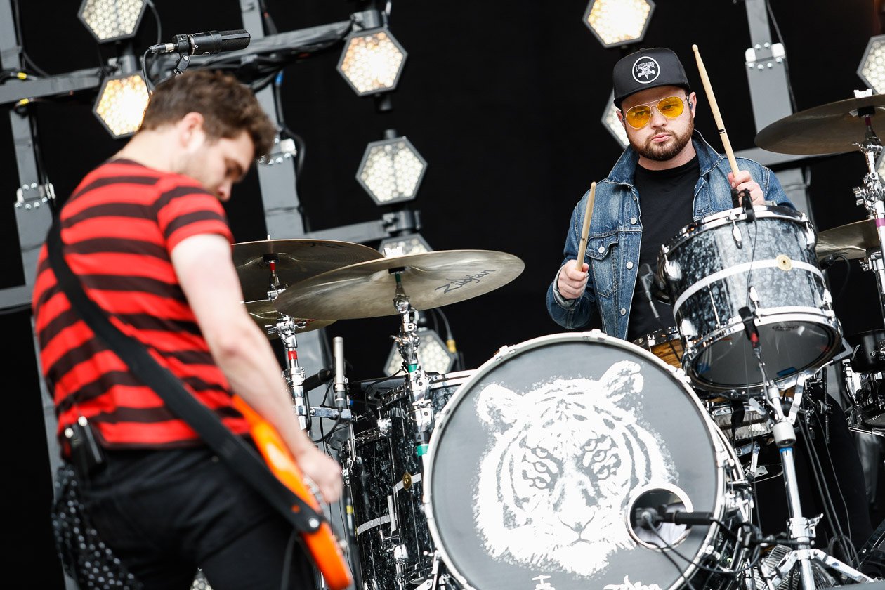 Royal Blood – Ob Scheeßel oder Neuhausen o.E.: Die beiden Briten legten ein dickes Brett auf. – ... on stage.