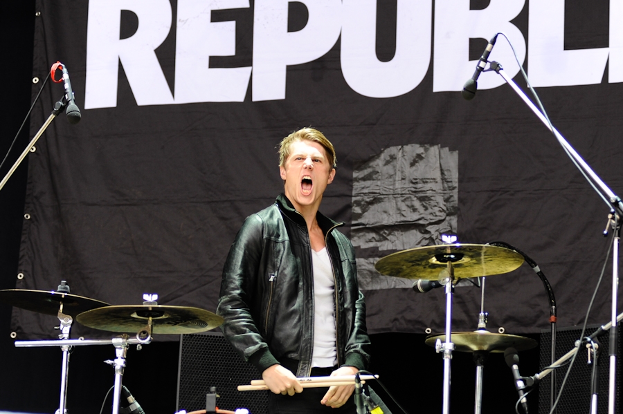 Royal Republic bei Rock Am See in Konstanz. – Royal Republic bei Rock Am See 2011