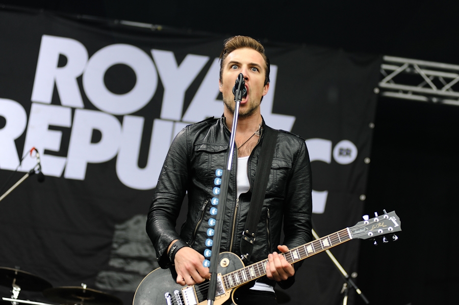 Royal Republic bei Rock Am See in Konstanz. – Royal Republic bei Rock Am See 2011