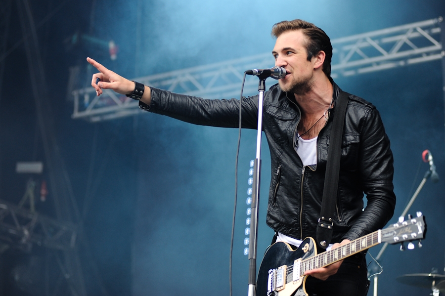 Royal Republic bei Rock Am See in Konstanz. – Royal Republic bei Rock Am See 2011