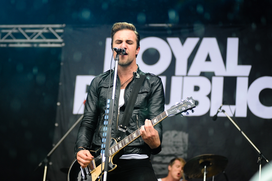 Royal Republic bei Rock Am See in Konstanz. – Royal Republic bei Rock Am See 2011