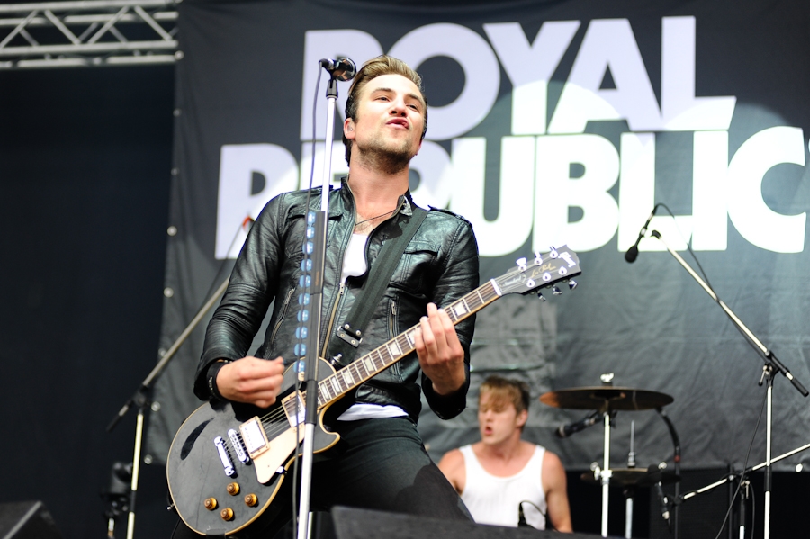 Royal Republic bei Rock Am See in Konstanz. – Royal Republic bei Rock Am See 2011