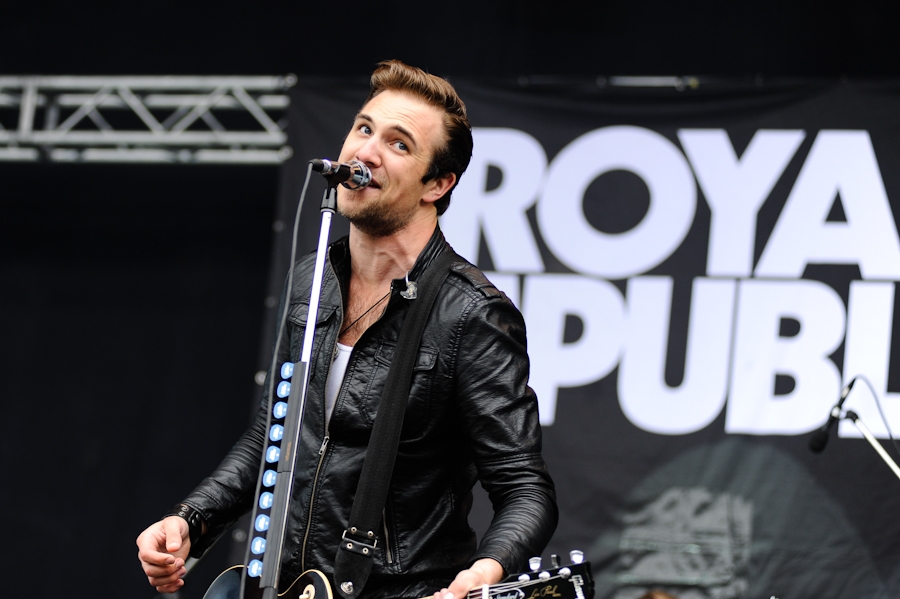 Royal Republic bei Rock Am See in Konstanz. – Royal Republic bei Rock Am See 2011