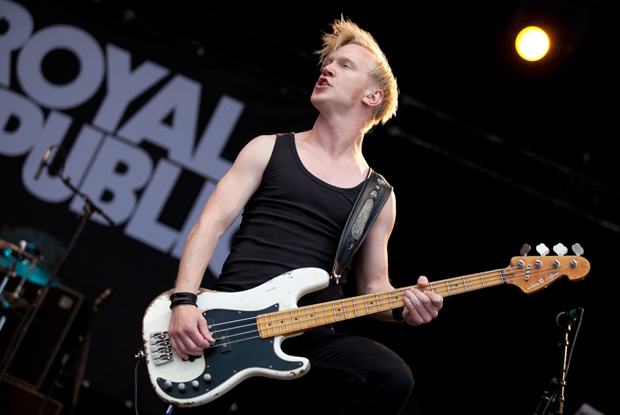 Royal Republic starten voll durch ... – Royal Republic bei Rock Am Ring 2011