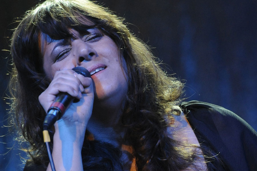 Sarah Joyce aka Rumer beehrt ihre Kölner Fans. – Sarah Joyce aka Rumer