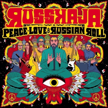Russkaja - Peace, Love And Russian Roll Artwork