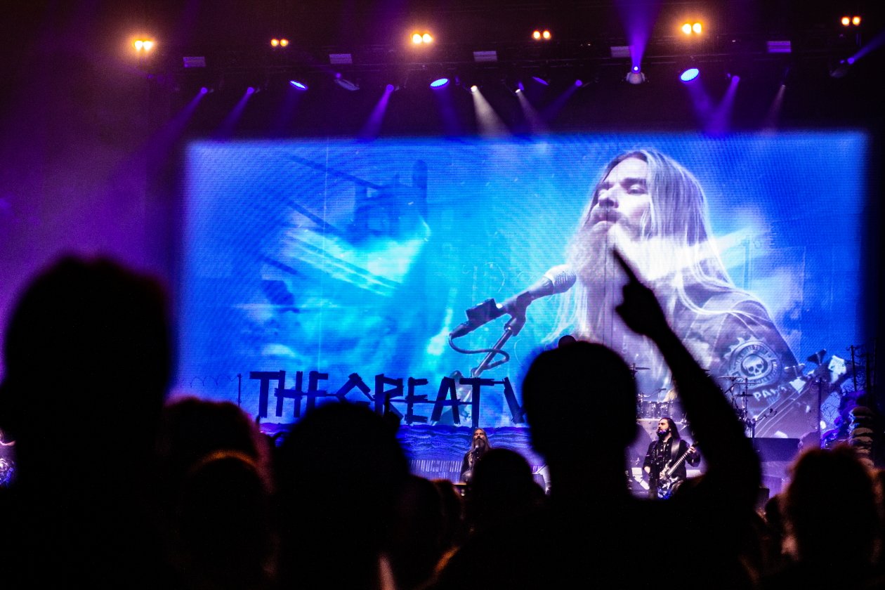 Im Schützengraben bei "The Great Tour". – Sabaton.