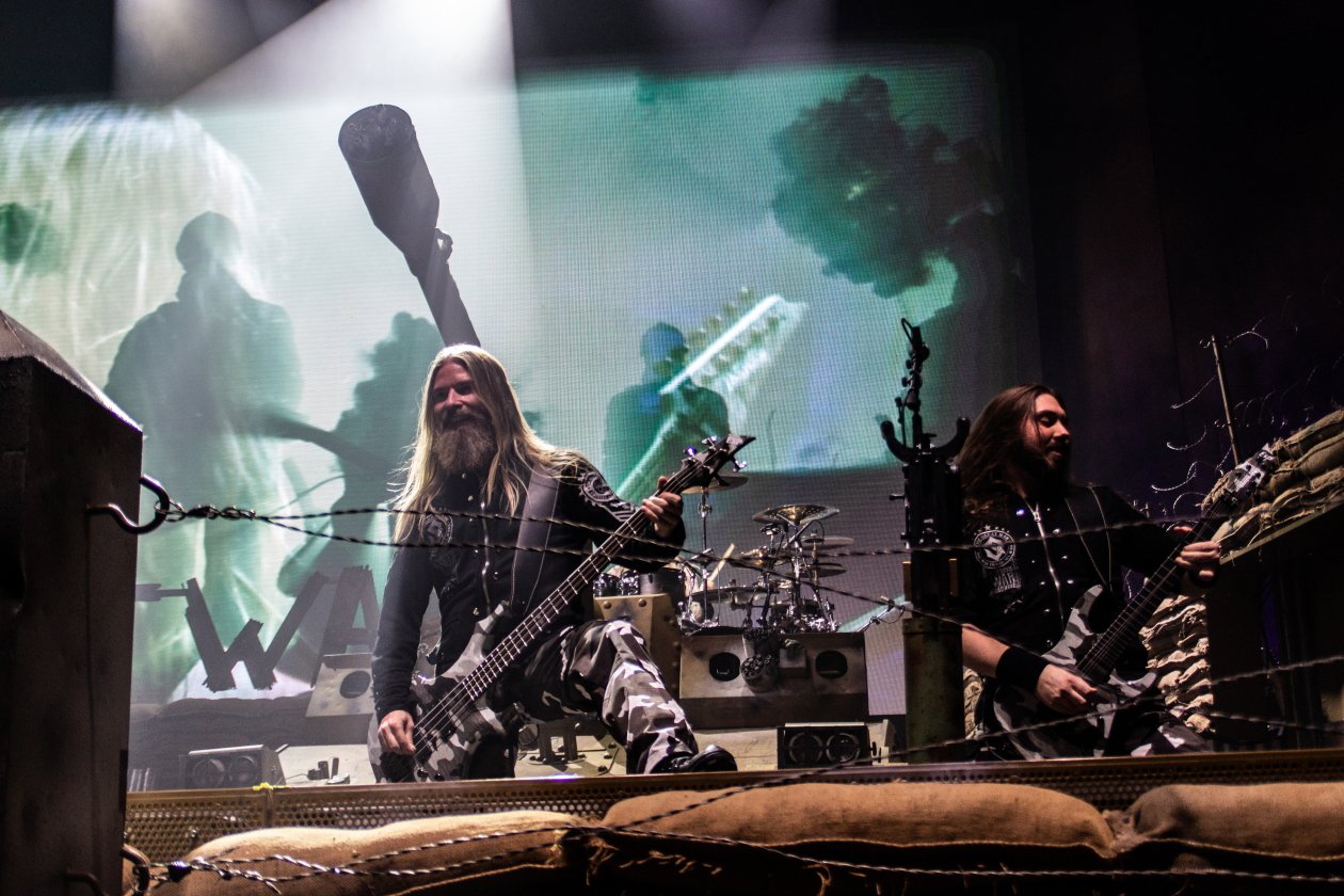 Sabaton – Im Schützengraben bei "The Great Tour". – Im Schützengraben.