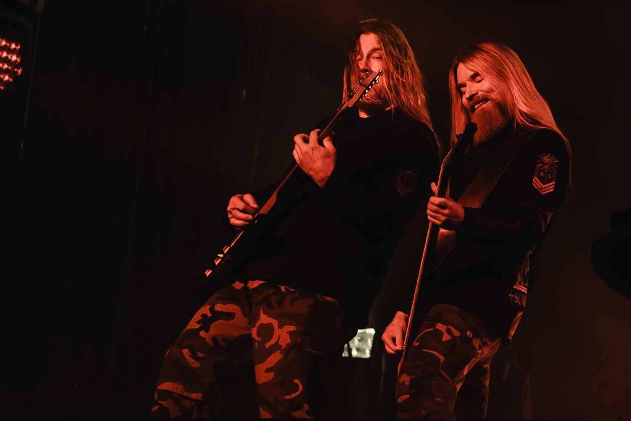 Late-Night-Special am Samstag: die Powermetal-Größen aus Schweden. – Sabaton.