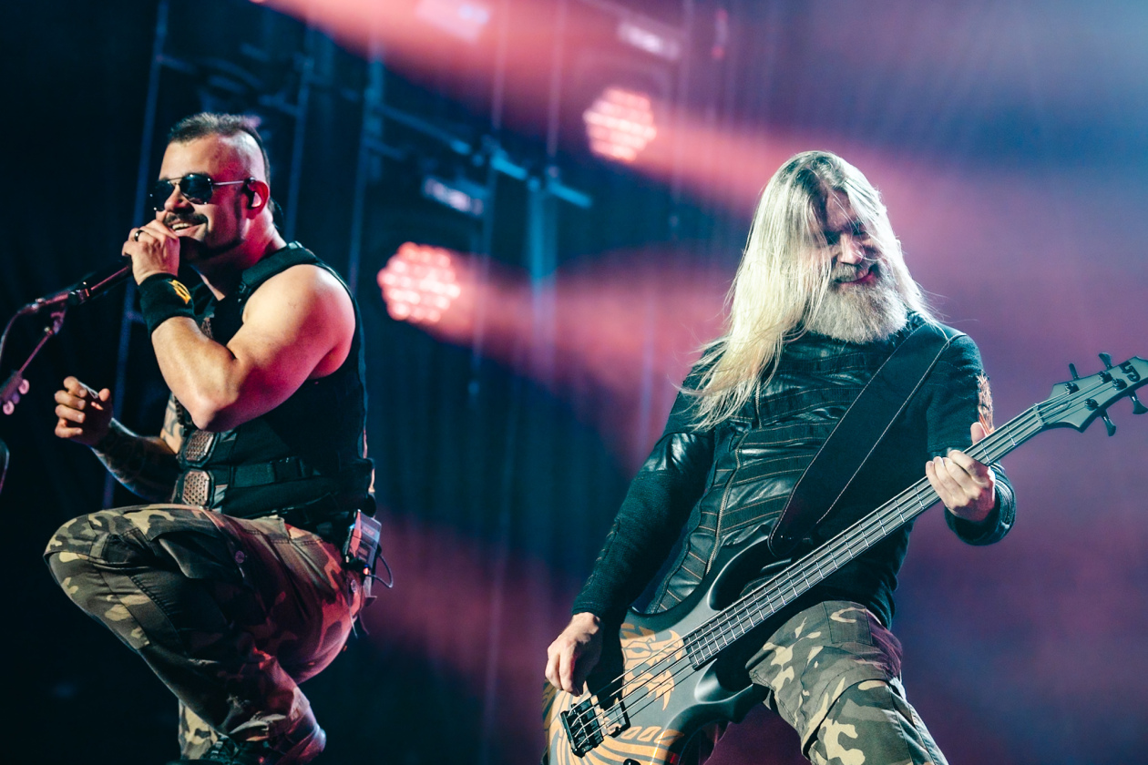 Late-Night-Special am Samstag: die Powermetal-Größen aus Schweden. – Sabaton.