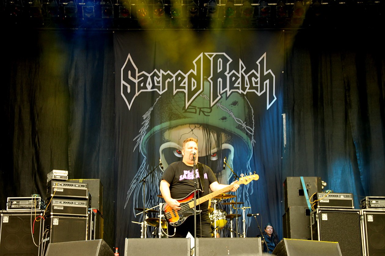 Die Amis legten in Balingen einen erstklasigen Gig hin. – Sacred Reich.