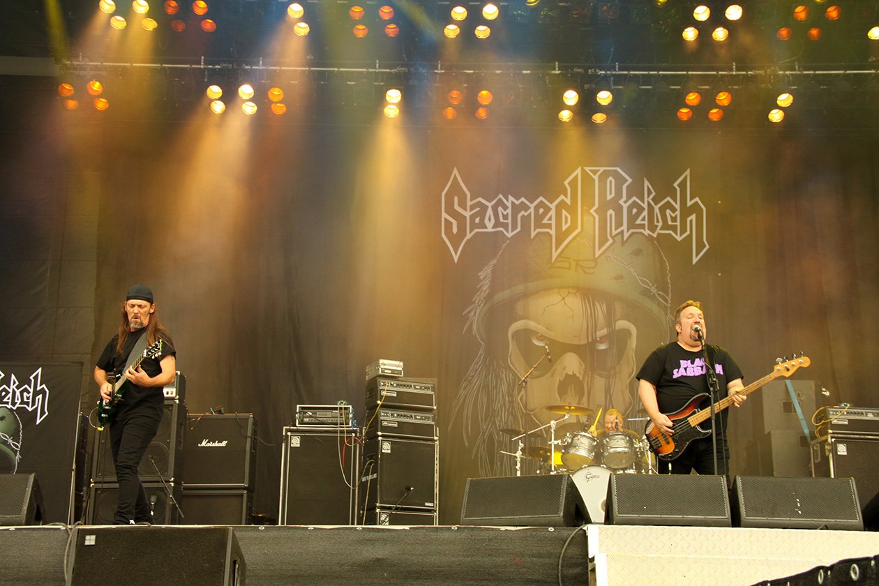 Die Amis legten in Balingen einen erstklasigen Gig hin. – Sacred Reich.