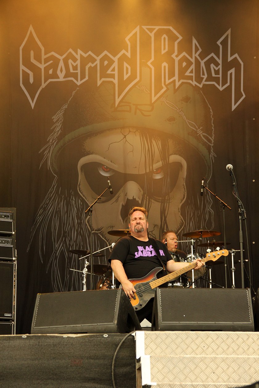 Die Amis legten in Balingen einen erstklasigen Gig hin. – Sacred Reich.