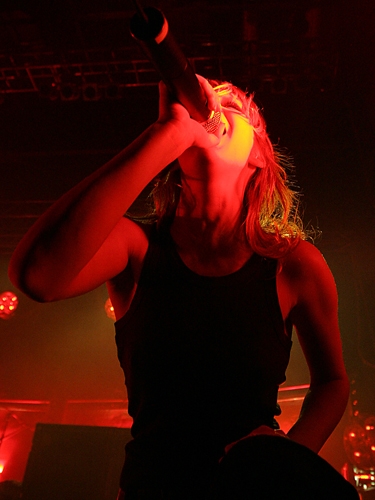Sandra Nasic zu Guano Apes-Zeiten. – Im Palladium Köln, 2005