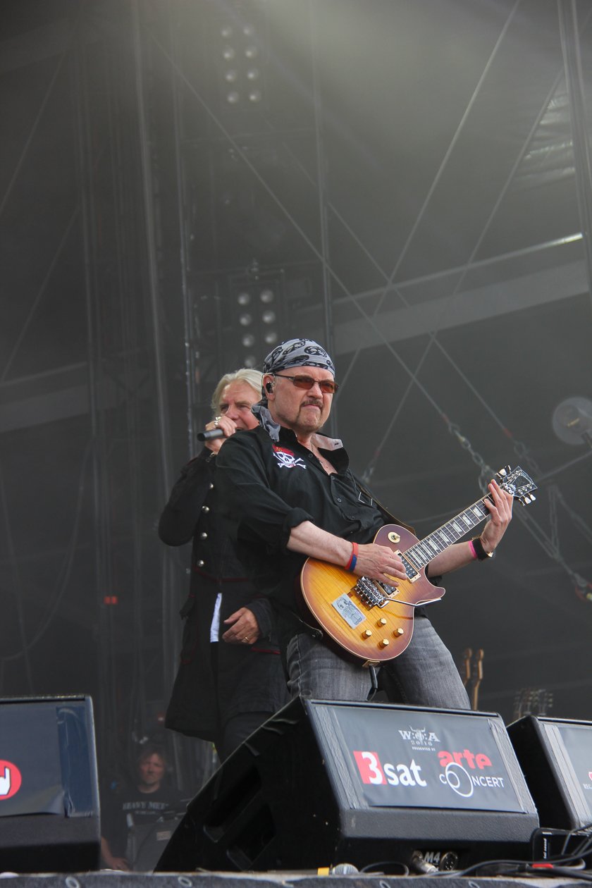 Saxon – Heavy Metal-Dinos bei der Arbeit. – Paul.
