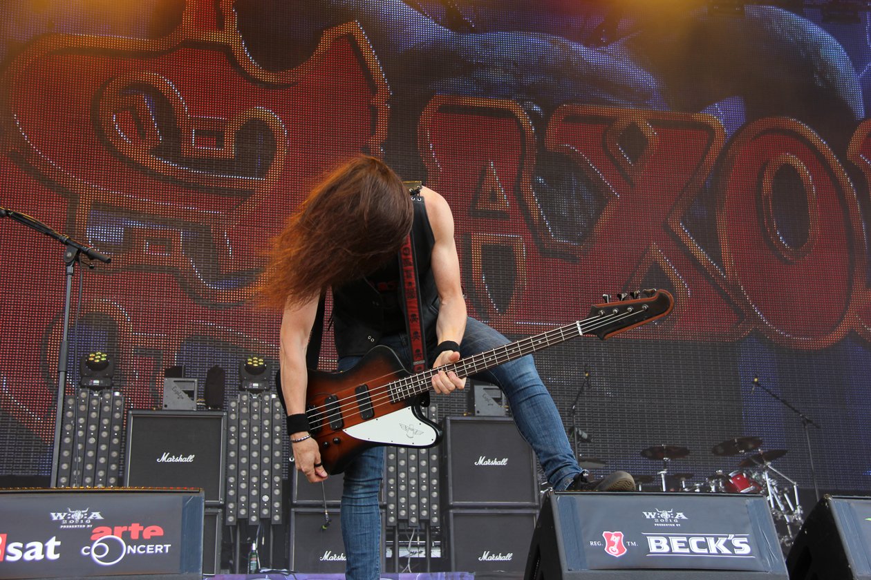 Saxon – Heavy Metal-Dinos bei der Arbeit. – Tim.