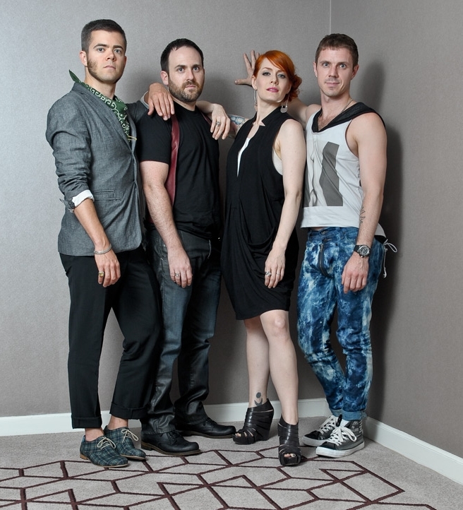 Scissor Sisters – Die Scissors zur "Night Work"-Promo in Köln 2010. – 