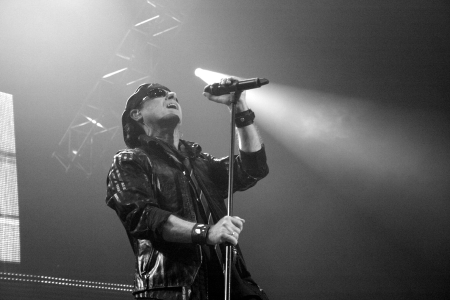 Die Scorpions 2010 auf Abschieds-Tour. – Klaus Meine