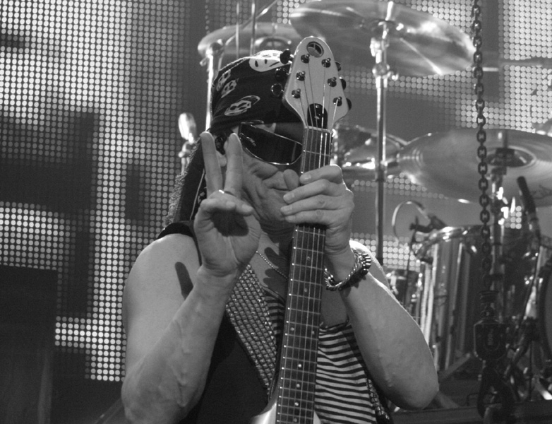 Die Scorpions 2010 auf Abschieds-Tour. – Rudolf Schenker
