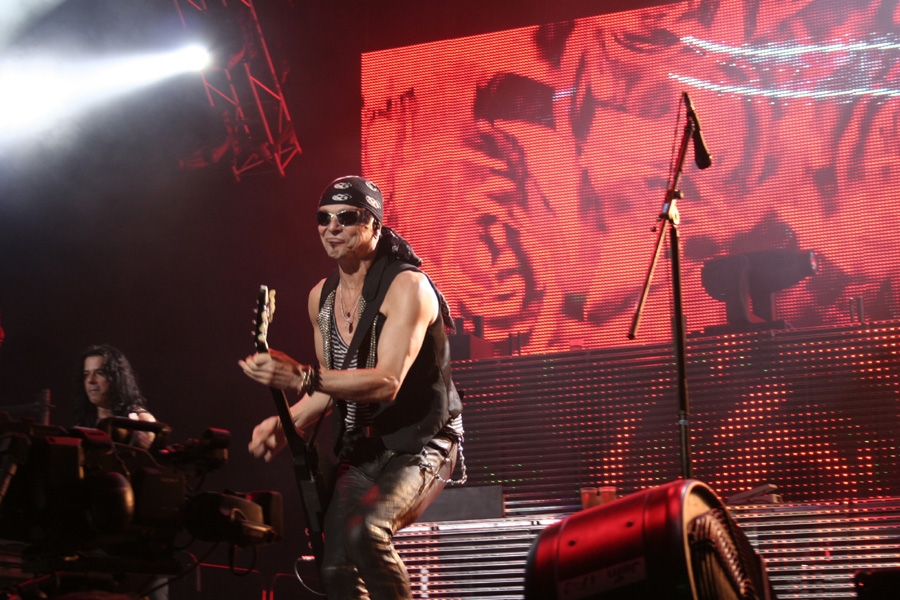 Die Scorpions 2010 auf Abschieds-Tour. – Rudolf Schenker