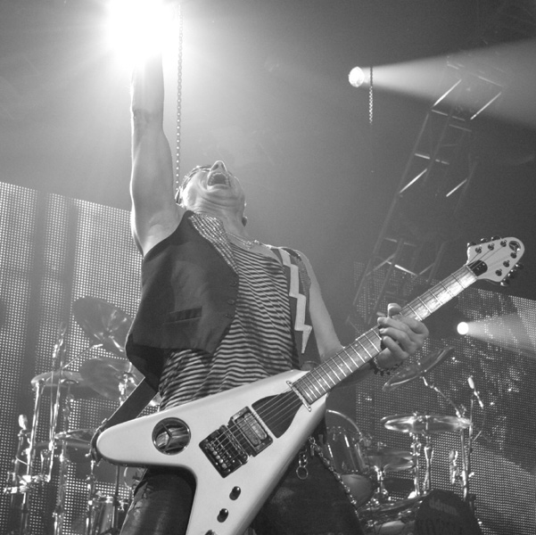Die Scorpions 2010 auf Abschieds-Tour. – Rudolf Schenker