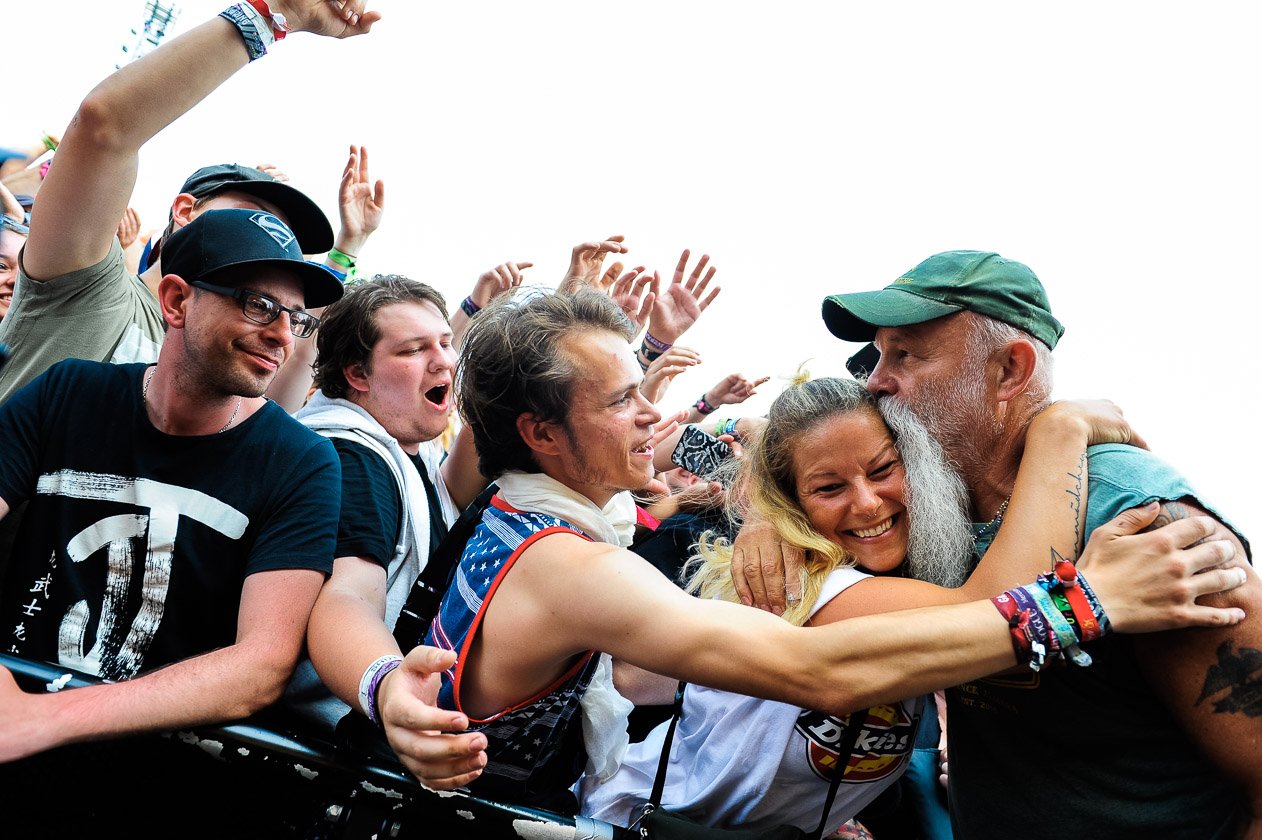 Der Obersympath und Fanliebling am Ring. – Seasick Steve.