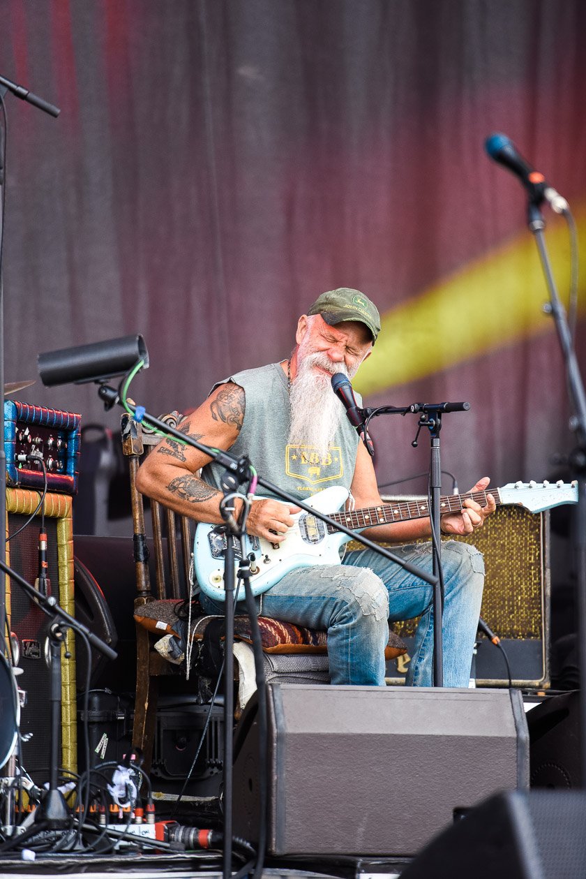Der Obersympath und Fanliebling am Ring. – Seasick Steve.