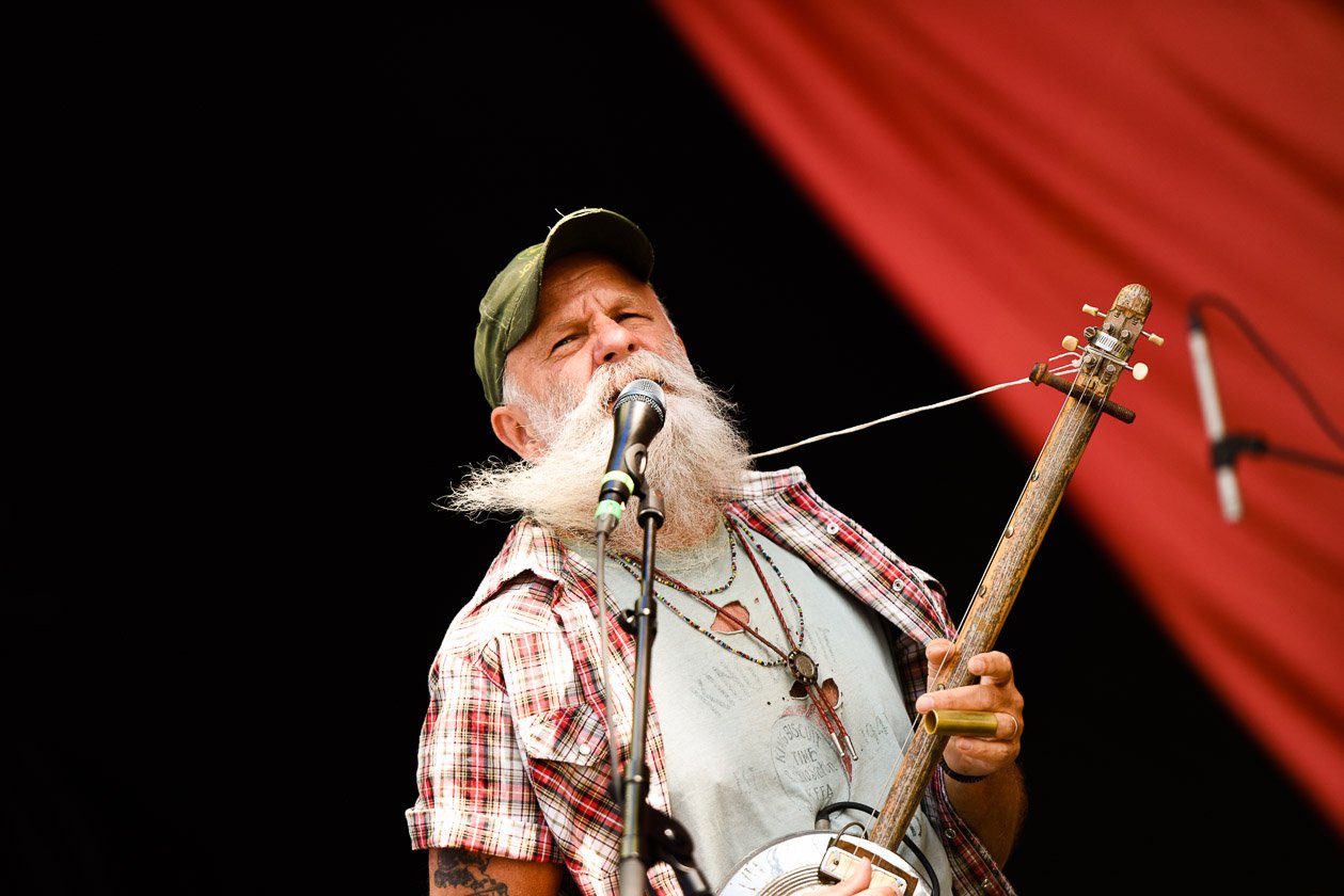 Seasick Steve – Der weit über 70-jährige Kalifornier ist ein echter Festivalliebling. – Publikumsliebling Seasick.