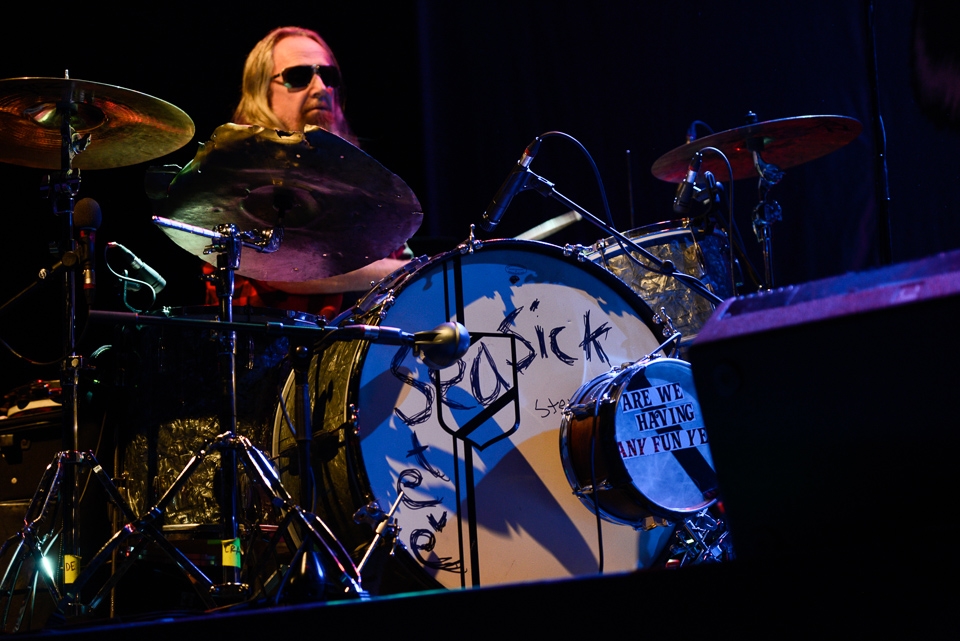 Seasick Steve und seine Gitarren in Zürich. – Seasick Steve, Zürich, 2013