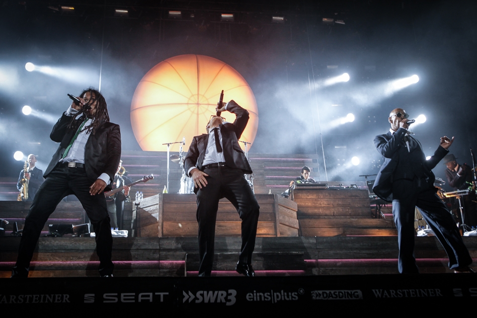 Open Air-gestählt: die Hauptstädter. – Seeed.
