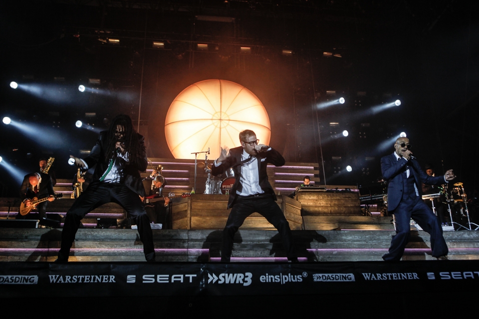 Open Air-gestählt: die Hauptstädter. – Seeed.