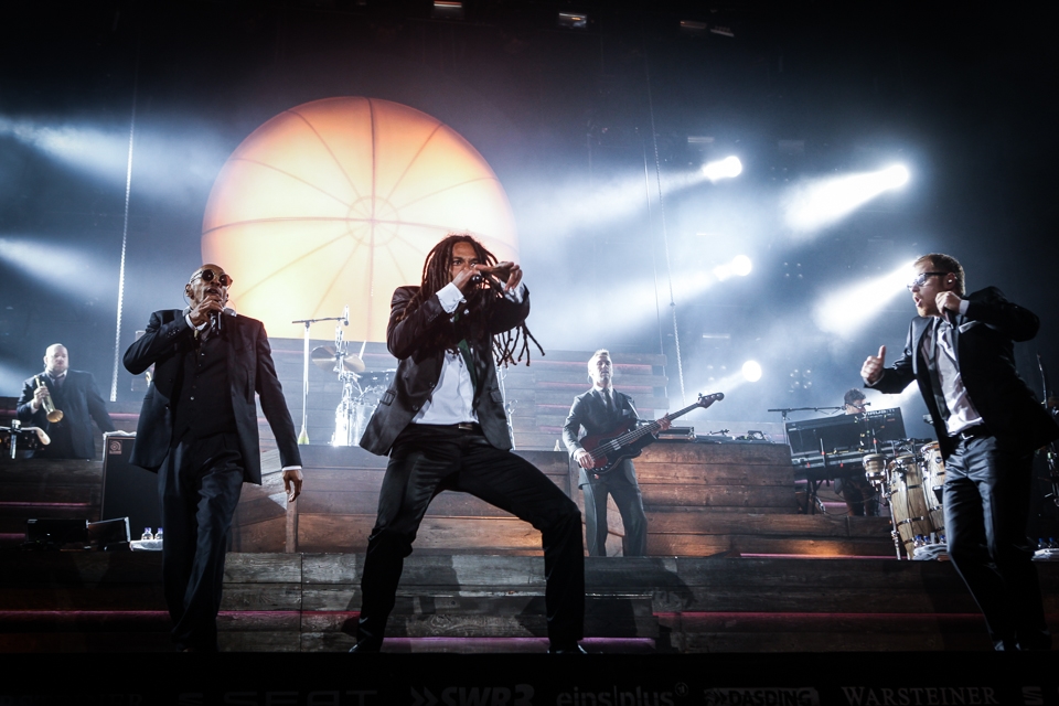 Open Air-gestählt: die Hauptstädter. – Seeed.