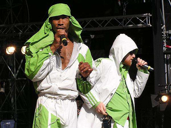Seeed live auf dem Open Air St. Gallen, Juli 2005. – 