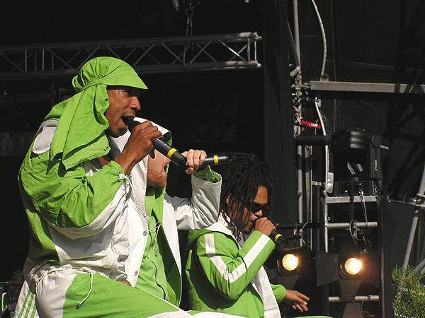 Seeed live auf dem Open Air St. Gallen, Juli 2005. – 