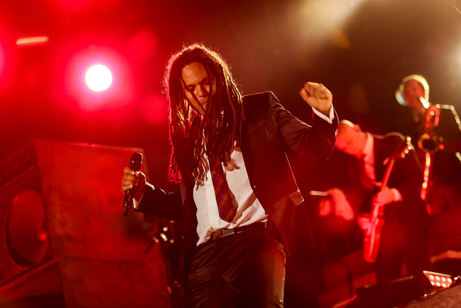 Ganz klar: Eine Band für die Prime Time. – Seeed beim Southside.