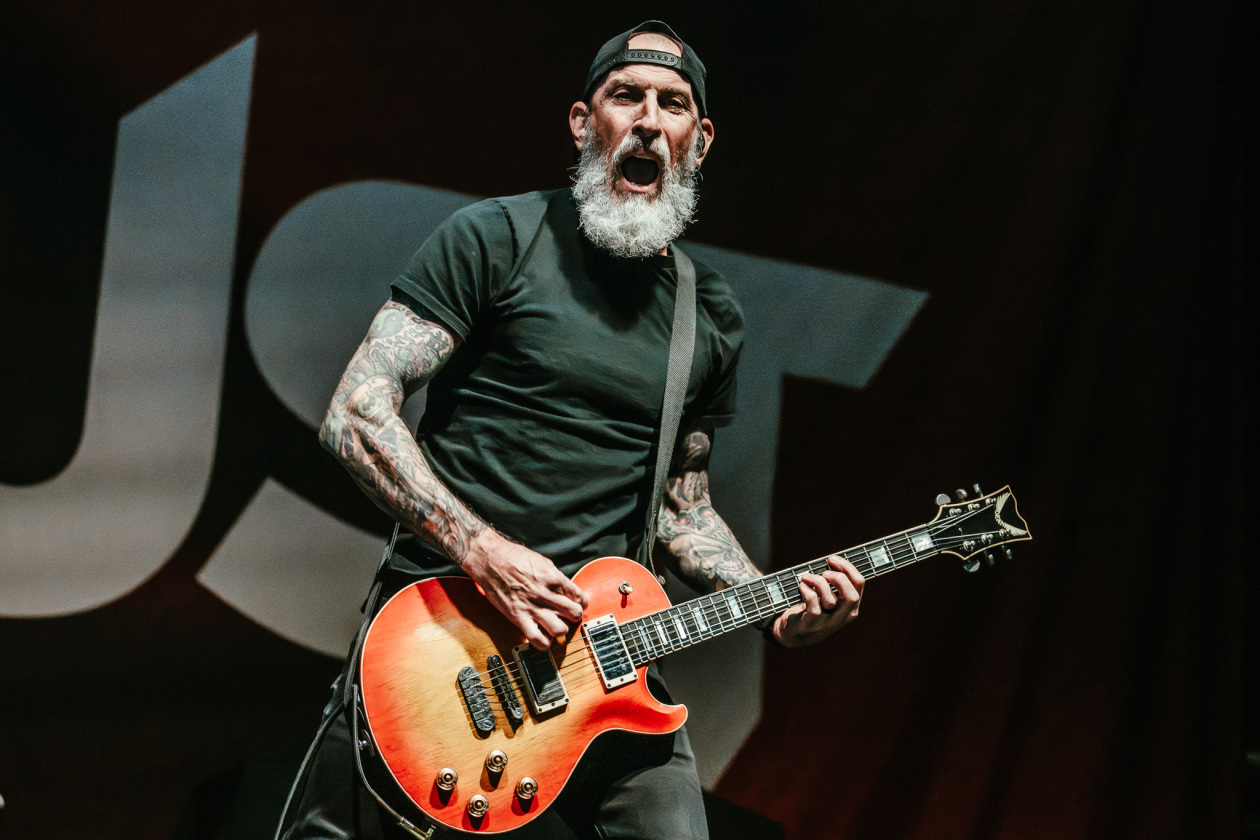 Im Tourtross mit Alter Bridge und Daughtry: die Hardrock/Metal-Truppe aus Atlanta. – Sevendust.