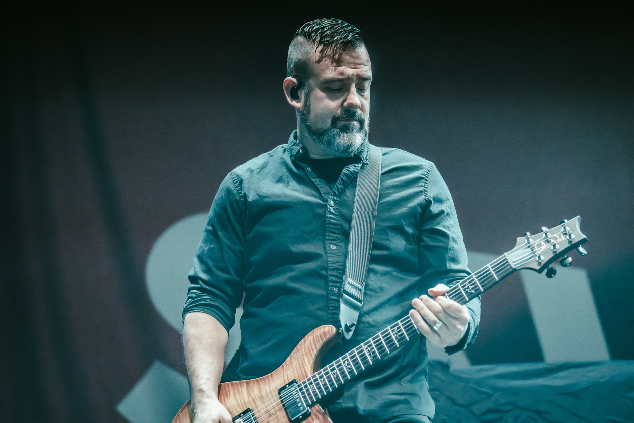 Im Tourtross mit Alter Bridge und Daughtry: die Hardrock/Metal-Truppe aus Atlanta. – Sevendust.