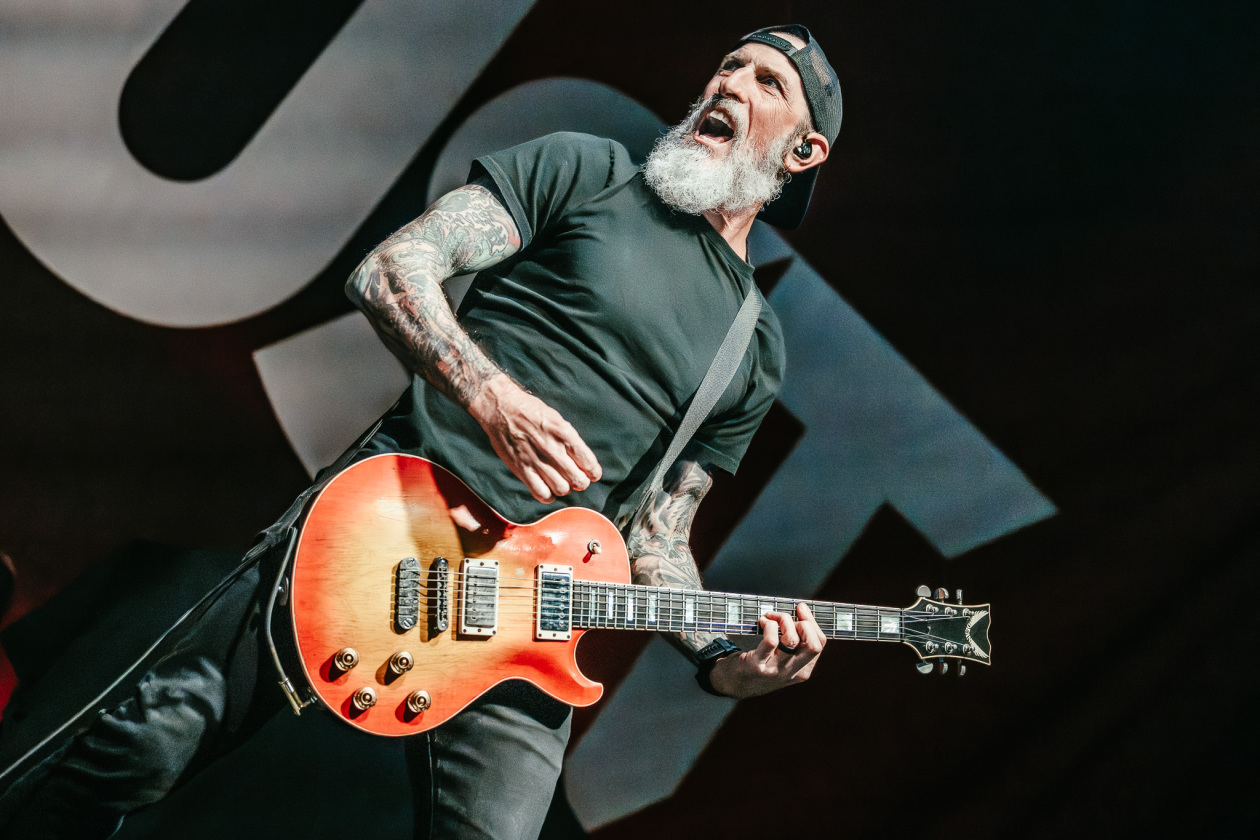 Im Tourtross mit Alter Bridge und Daughtry: die Hardrock/Metal-Truppe aus Atlanta. – Sevendust.