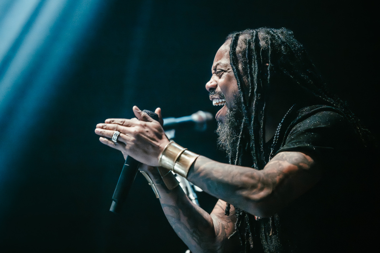 Im Tourtross mit Alter Bridge und Daughtry: die Hardrock/Metal-Truppe aus Atlanta. – Sevendust.