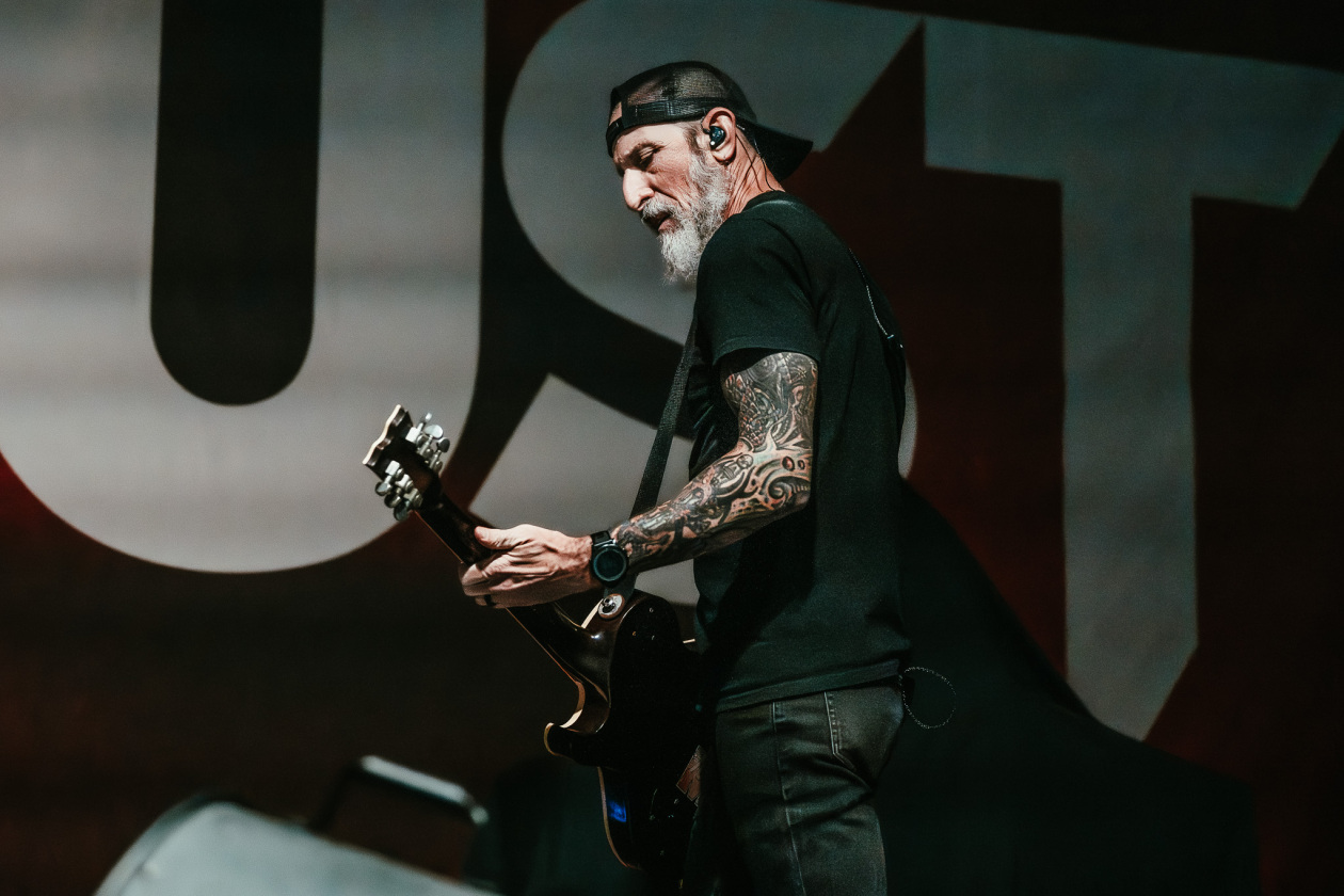 Im Tourtross mit Alter Bridge und Daughtry: die Hardrock/Metal-Truppe aus Atlanta. – Sevendust.